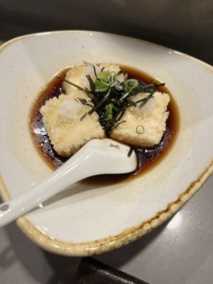 Agedashi tofu  at Masaki Sushi in Niagara-on-the-lake