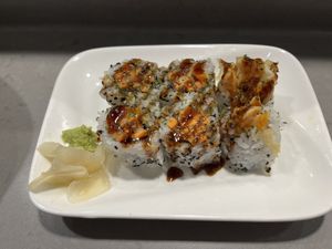 Yam tempura roll   at Masaki Sushi in Niagara-on-the-lake