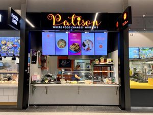 Located in the mall at Patison in Gdansk