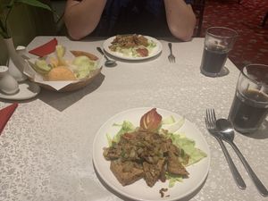 Salt and pepper tofu   at Choi Gan in Clitheroe