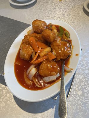 Sweet and Sour Chicken   at Choi Gan in Clitheroe
