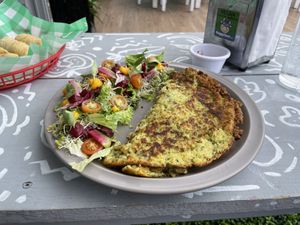 Vegan omelette  at NA NA  in Playa Del Carmen