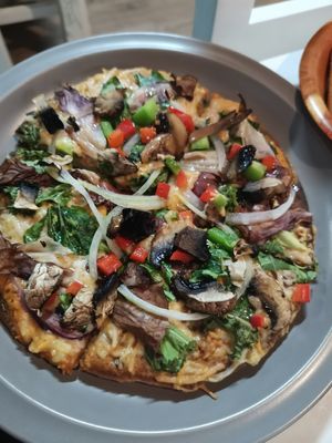 Frutti pizza at NA NA  in Playa Del Carmen