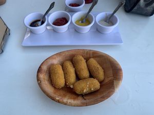 Mozzarella sticks  at NA NA  in Playa Del Carmen