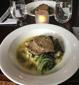 Seitan Piccata  at Blossom Restaurant on University in New York City