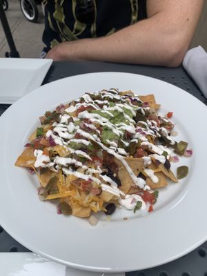 Nachos apps at Blossom Restaurant on University in New York City