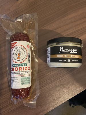 Delicious products we discovered and bought at the fair!  at Be The Future in North London