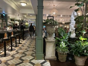 Inside The Ivy Garden  at The Ivy Chelsea Garden in South West London