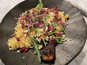 Baked Miso Aubergine  at The Ivy Chelsea Garden in South West London