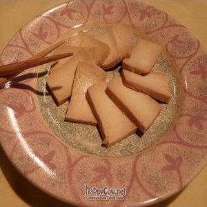 Miso marinated tofu. at Little Heaven in Tokyo