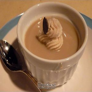 Pumpkin dessert. at Little Heaven in Tokyo