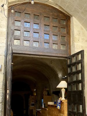The front door to look out for  at Agriristories in Matera