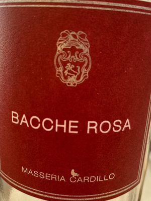 Fruity yet dry   at Agriristories in Matera