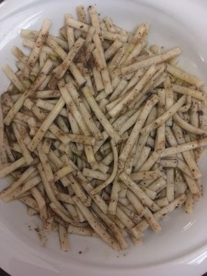 Truffle cream pasta  at Agriristories in Matera