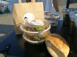 Food to take at Hummus Sapiens - Maybe closed in Malmo