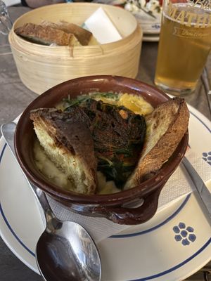 Favo bean soup  at Pane e Pomodoro in Matera