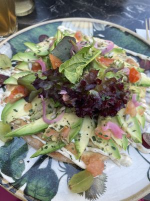 Avocado Flatbread  at Loof in Sneek