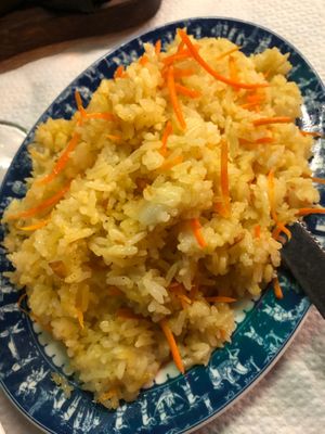 Delicious rice at Hanoi in Cap Dagde