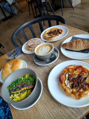 Vegan breakfast :) at Bread House in Torun
