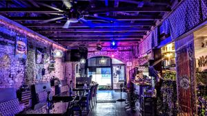 Interior. #Veganuary at Veggie Del Sol in South Padre Island