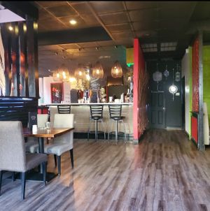 Indoor seating  at Koi Asian Bistro in Greenville