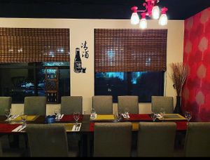 Private dining room-perfect for work events  at Koi Asian Bistro in Greenville