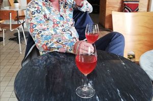 ! at Cafe Oizo in Gothenburg