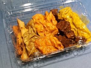 Mock meat at Ching Sum Zai 清心齋 - Tai Wai in New Territories