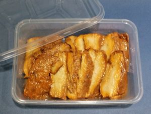 Mock pork at Ching Sum Zai 清心齋 - Tai Wai in New Territories