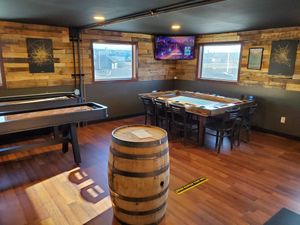 Game room at Porter Brewing Co in Bend