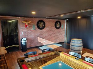 Game room at Porter Brewing Co in Bend