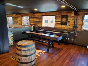 Game room at Porter Brewing Co in Bend