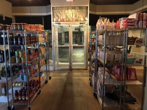 Cool shop up front with vegan and gluten free options   at Tony & Nick's in Kingston