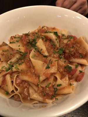 Vegan papperdel  at Tony & Nick's in Kingston