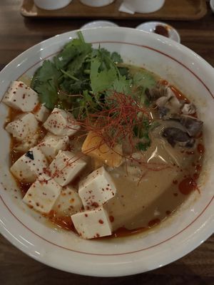 Hot & Sour Ramen  at JINYA Ramen Bar in Denver