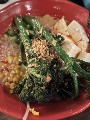 Vegan harvest ramen  at JINYA Ramen Bar in Denver