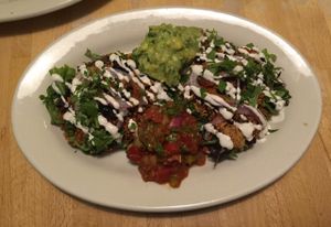 Flaxseed Tostadas…delicious @Ecopolitan at Ecopolitan in Minneapolis