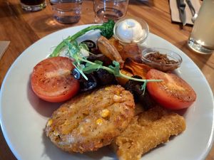 Vegetarian Stack at The Ranch Bar & Grill in Te Anau