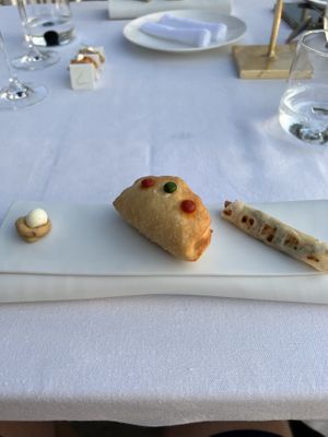 Vegan tasting menu   at Lorelei in Sorrento
