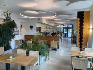 Seating #Veganuary at Limette Eis-Cafe in Freiburg