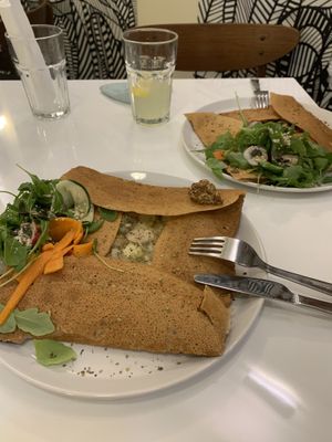 Tasty crepes! at Maria Limão in Porto