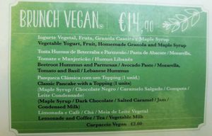 Vegan Brunch at Maria Limão in Porto