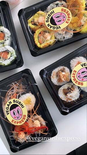 🍣 at Vegan Sushi Express in Rotterdam