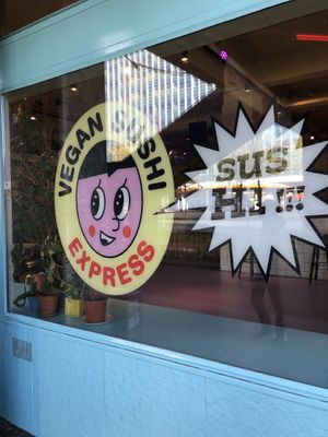 the place! at Vegan Sushi Express in Rotterdam