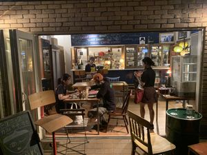 Side entrance  at Hatena in Tokyo