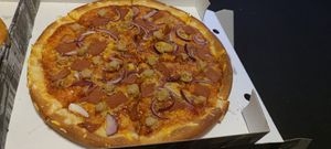 Vegan texas BBQ at Vizza Guys in Gateshead