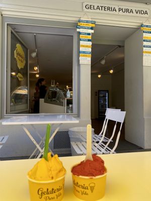   at Gelateria Pura Vida in Winterthur