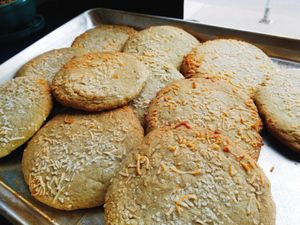 Vegan Matcha Coconut Cookie at Thirdwave Espresso in Toronto