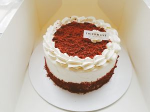 Vegan Redvelvet Cake at Thirdwave Espresso in Toronto