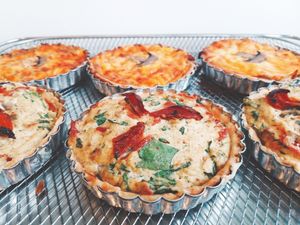 Vegan Quiche at Thirdwave Espresso in Toronto